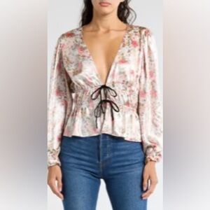WAYF Floral Women's Top - Multicolor